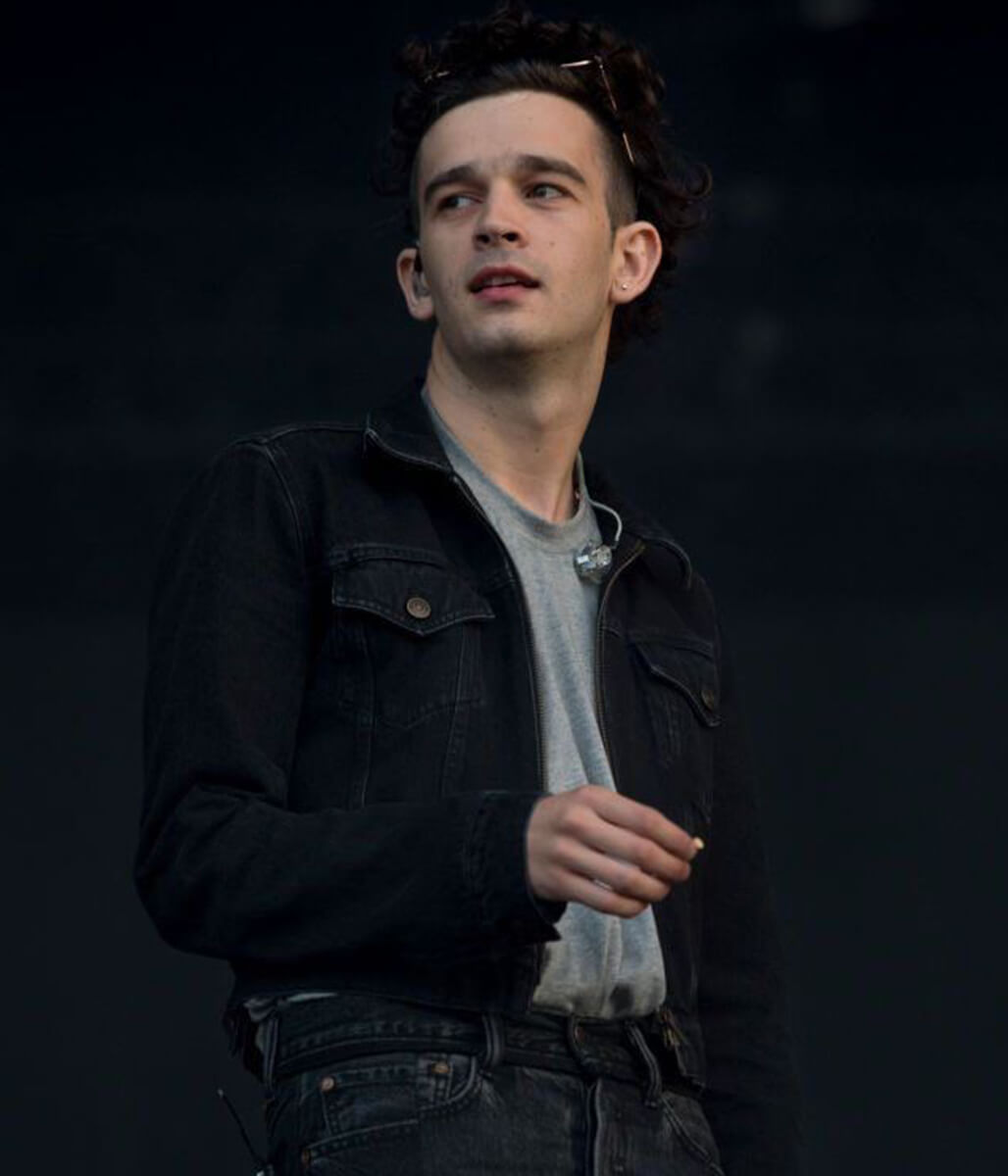Matty Healy Black Denim Jacket