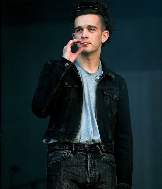Matty Healy Black Denim Jacket