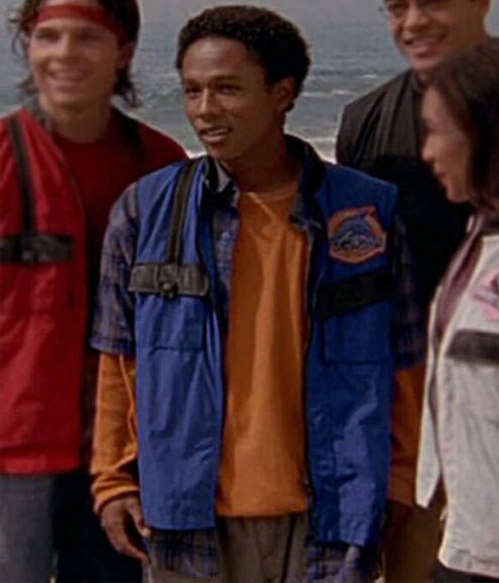 Max Cooper Power Rangers Wild Force Blue Cotton Vest