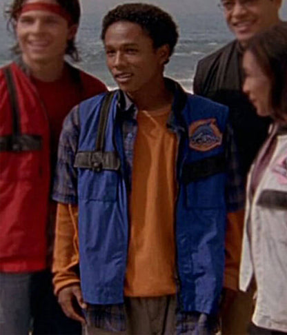 Max Cooper Power Rangers Wild Force Blue Cotton Vest