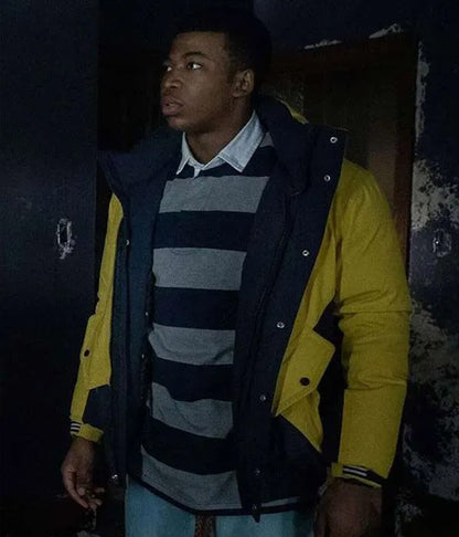 Mekai Curtis Power Book III Yellow & Black  Jacket