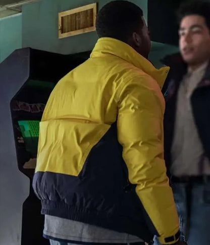 Mekai Curtis Power Book III Yellow & Black  Jacket