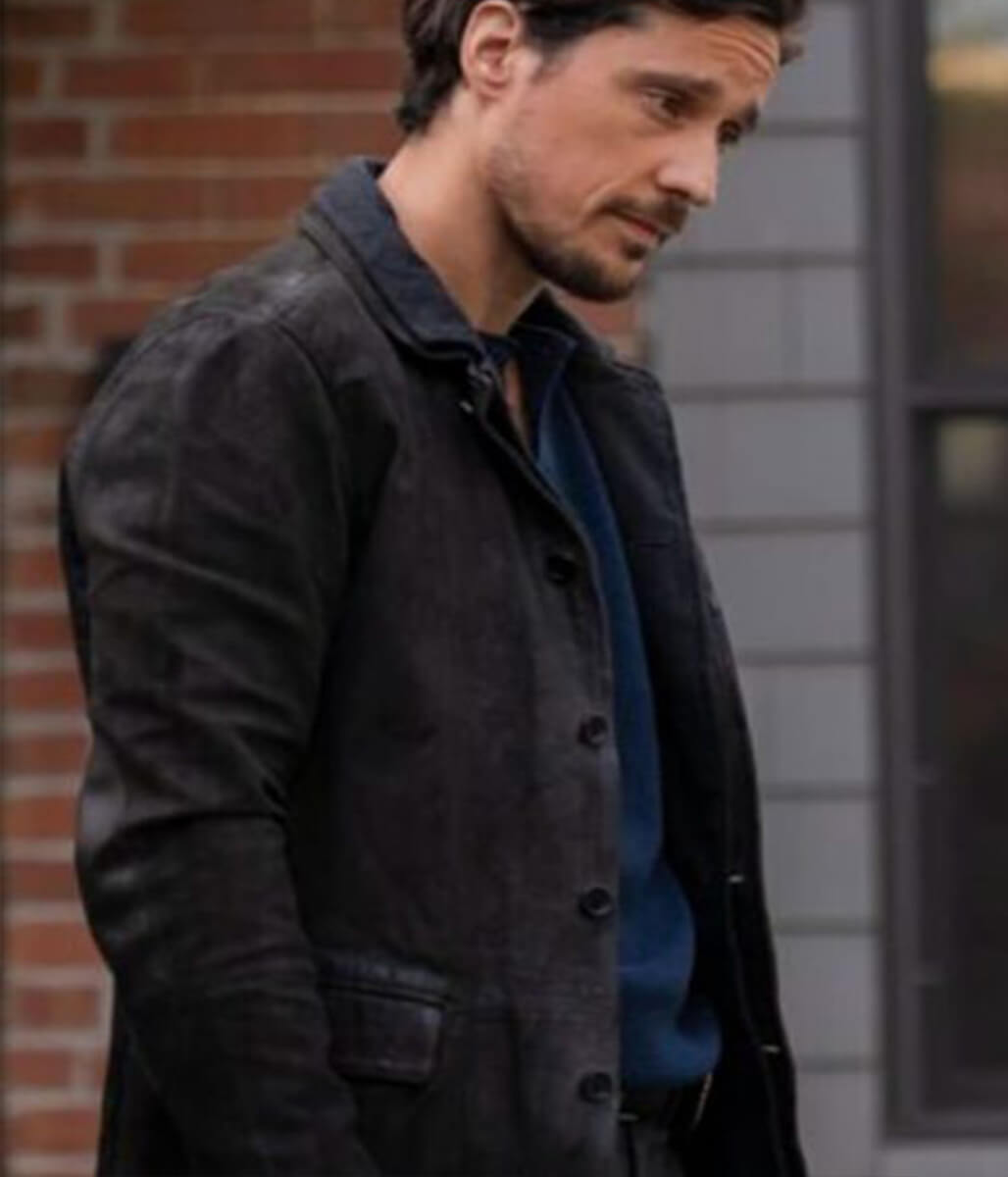 Memory Of A Killer 2026 Peter Gadiot Leather Jacket