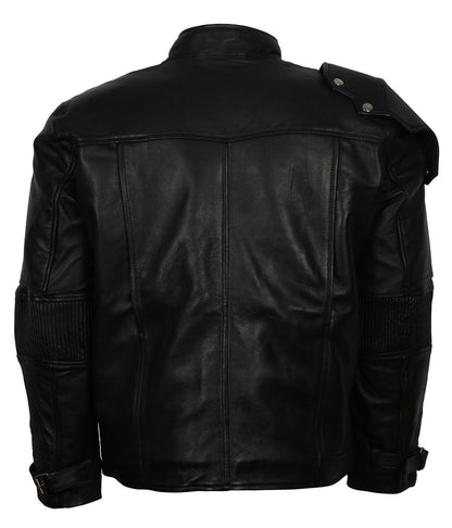 Men Star Lord Guardians Sci-Fi Tactical Leather Jacket