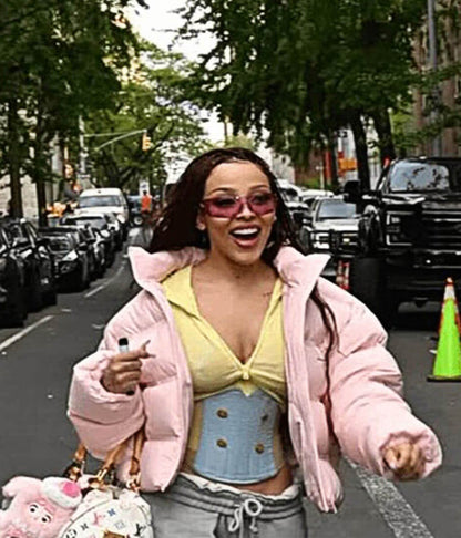 Met Gala 2026 Doja Cat Pink Puffer Jacket