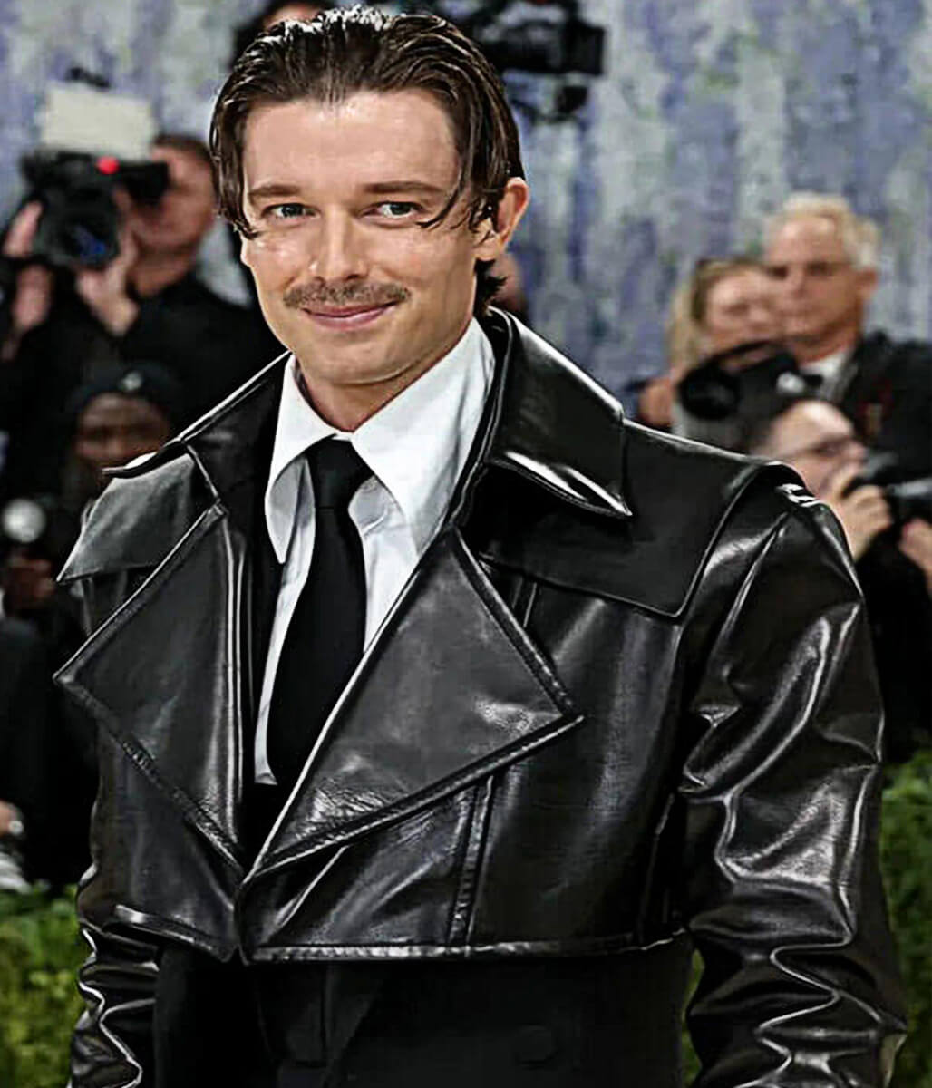 Met Gala 2026 Patrick Schwarzenegger Black Crop Jacket