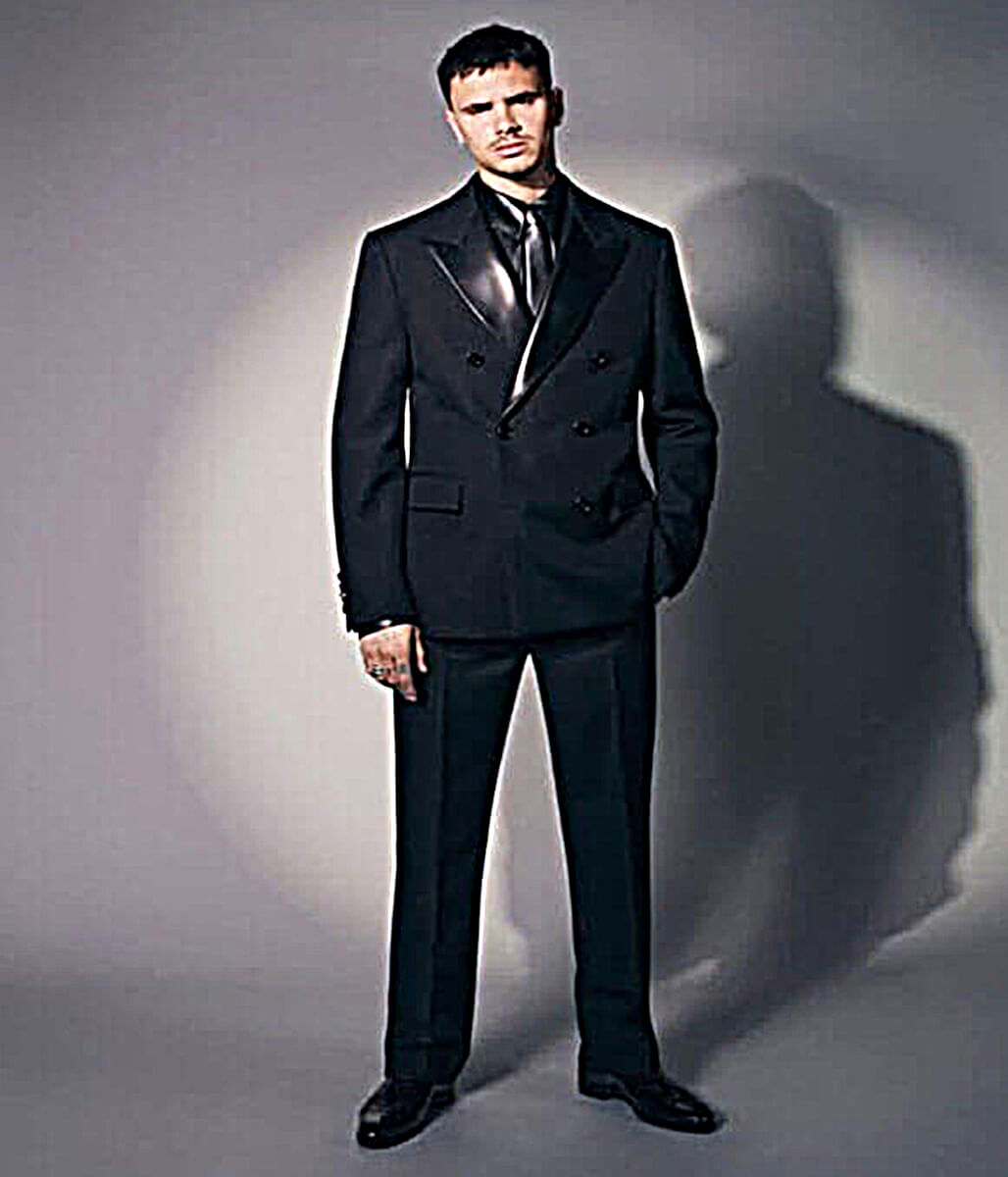 Met Gala 2026 Romeo Beckham Black Wool Blazer