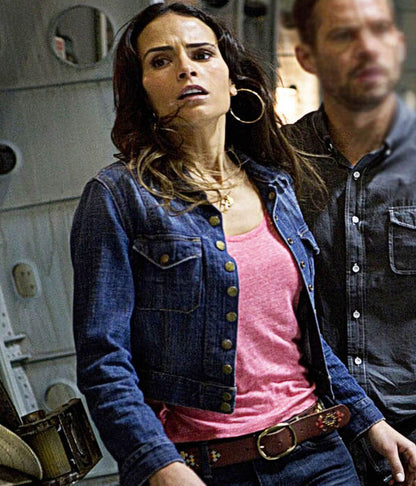 Mia Torretto Fast & Furious 6 Blue Denim Jacket