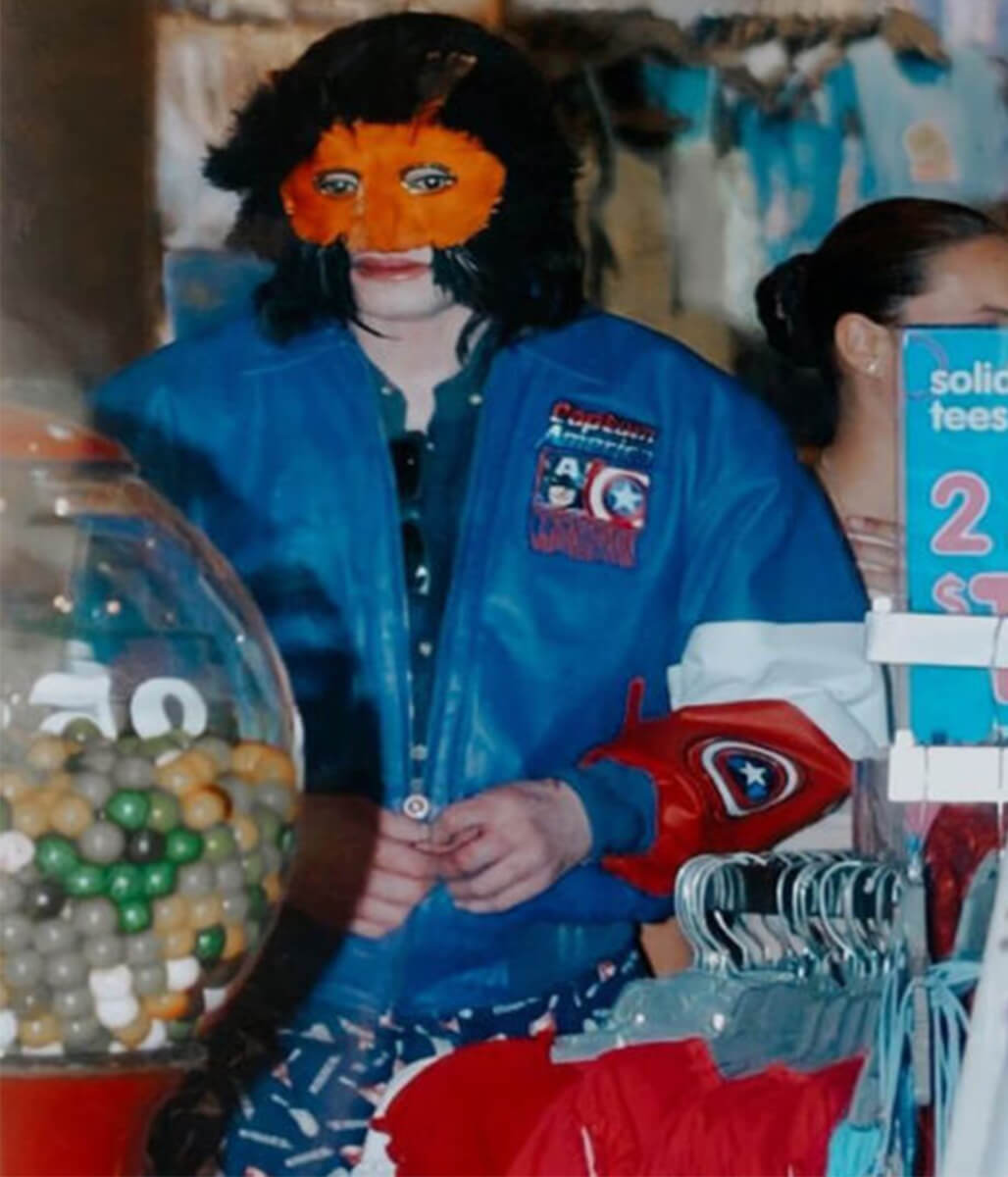 Michael Jackson Captain America Leather Jacket