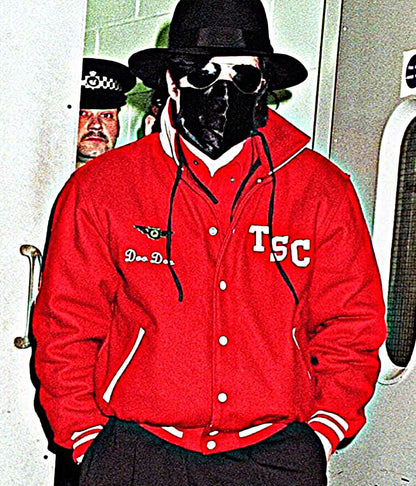 Michael Jackson London Spotting Red Bomber Jacket