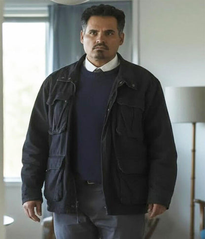 Michael Pena All Her Fault S01 Black Field Jacket