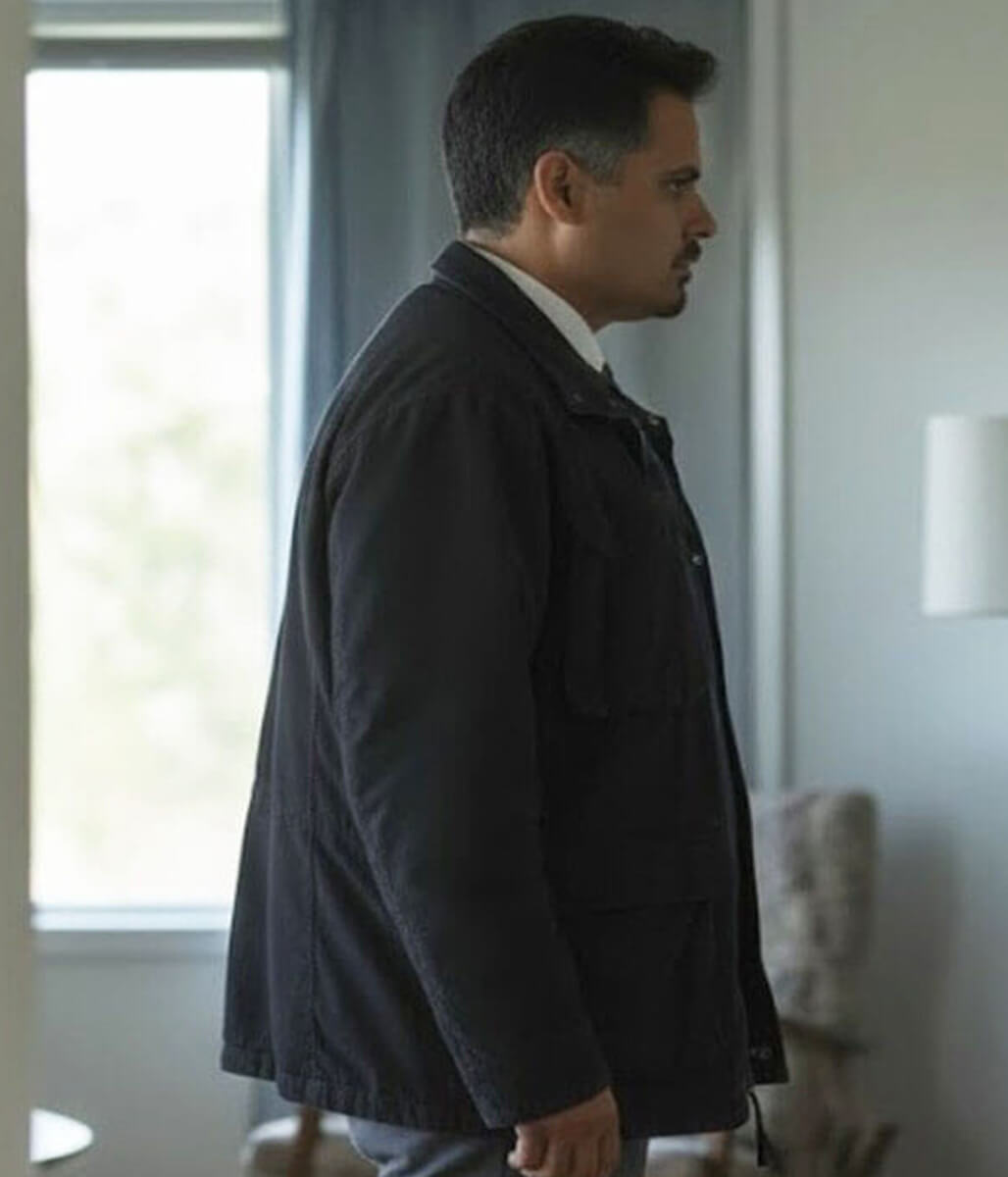 Michael Pena All Her Fault S01 Black Field Jacket