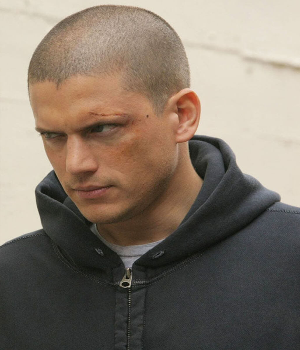 Michael Scofield Prison Break Grey Track Hoodie