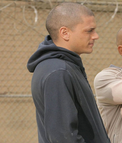 Michael Scofield Prison Break Grey Track Hoodie