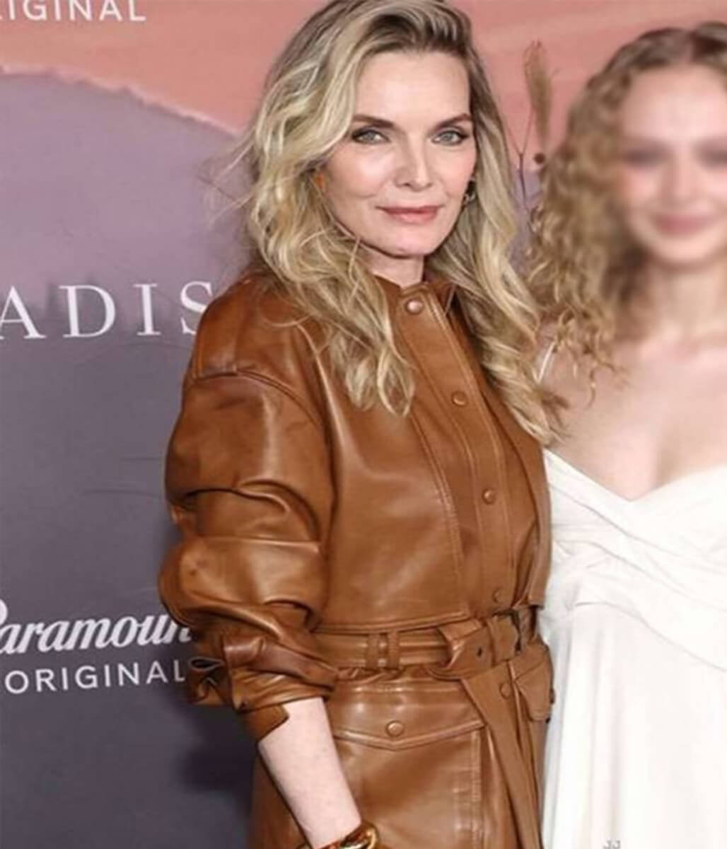 Michelle Pfeiffer The Madison Leather Jacket