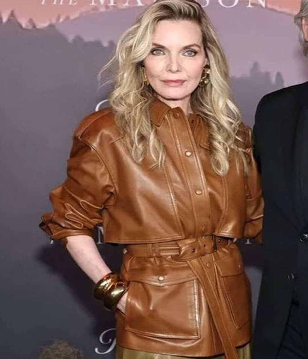 Michelle Pfeiffer The Madison Leather Jacket