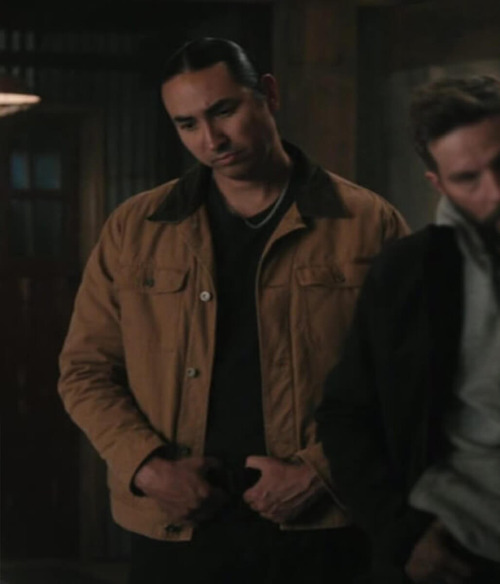 Miles Kittle Marshals S1 Brown Cotton Jacket