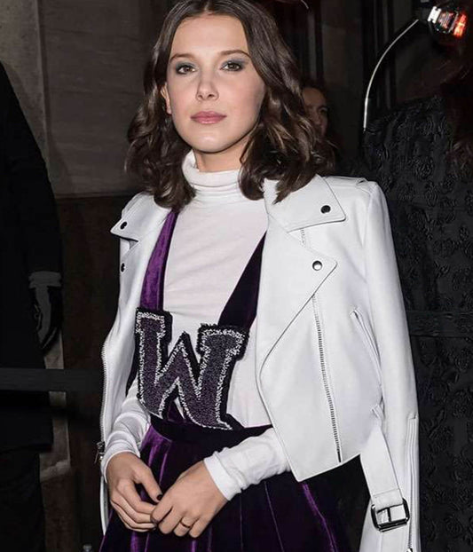 Millie Bobby White Leather Jacket