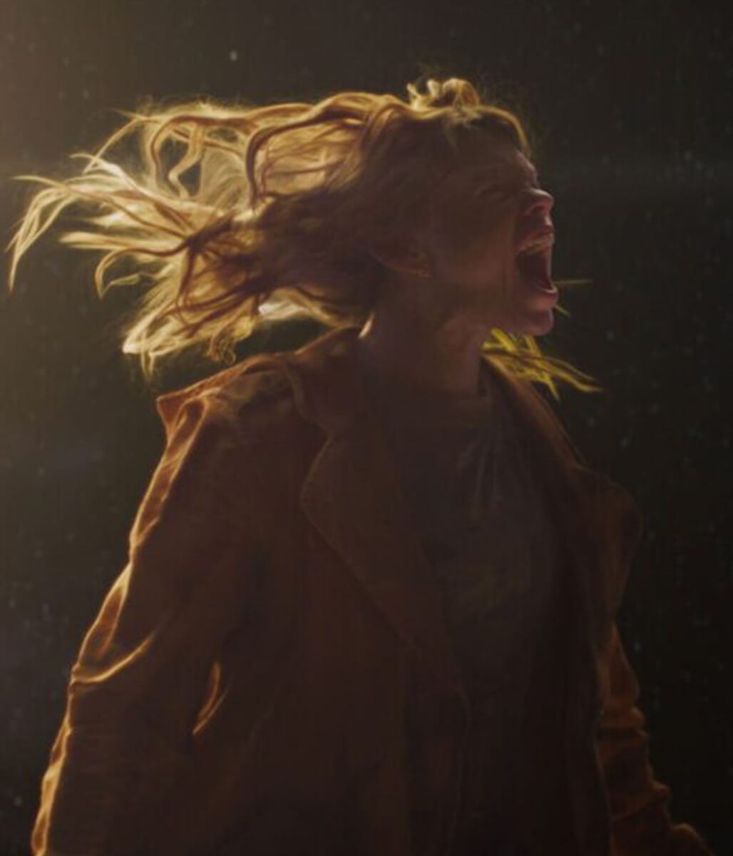 Milly Alcock Supergirl 2026 Brown Cotton Coat