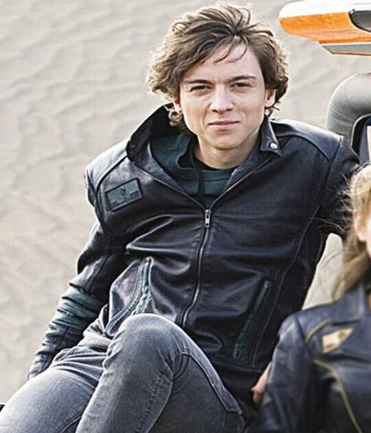 Milo Cawthorne Power Rangers RPM Leather Jacket