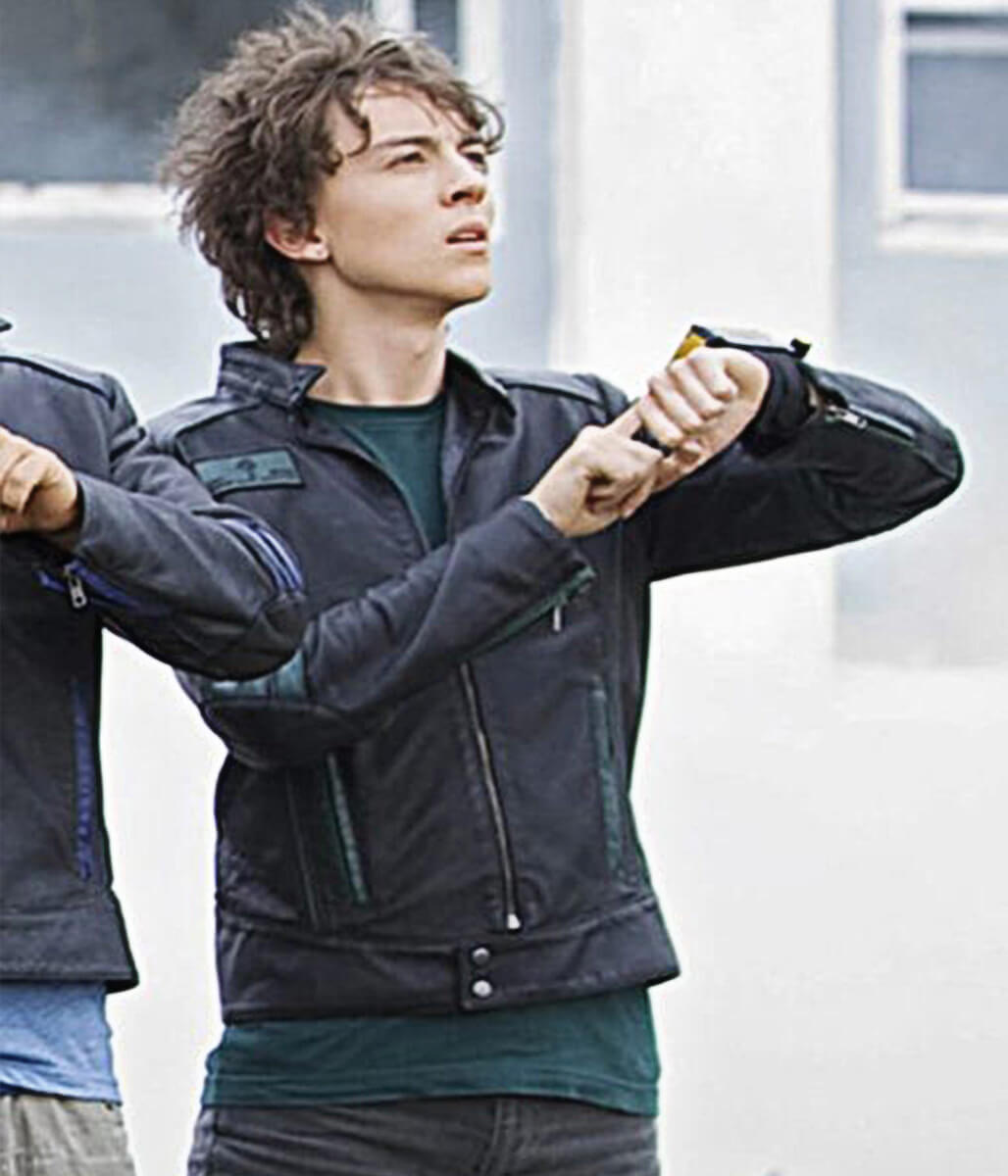 Milo Cawthorne Power Rangers RPM Leather Jacket