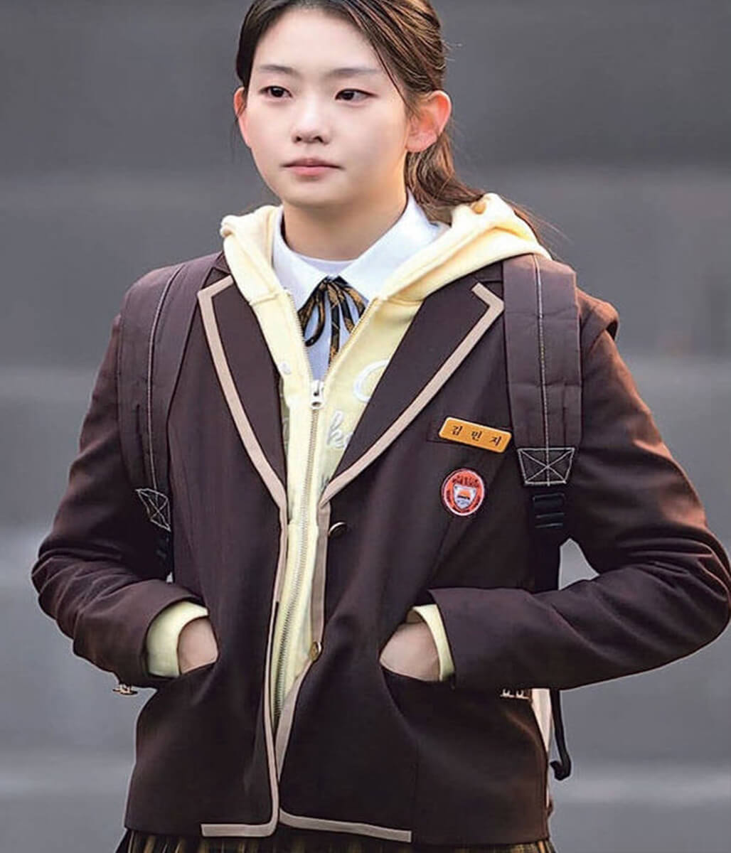 Min Ji Agent Kim Reactivated S01 Brown Suite Blazer
