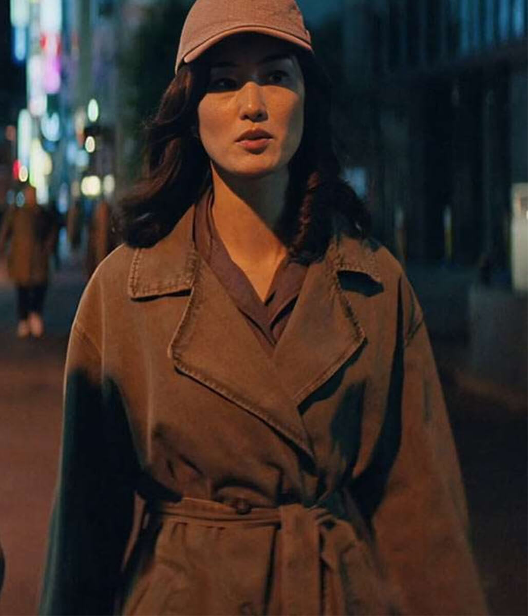 Monarch Legacy of Monsters Mari Yamamoto Green Trench Coat