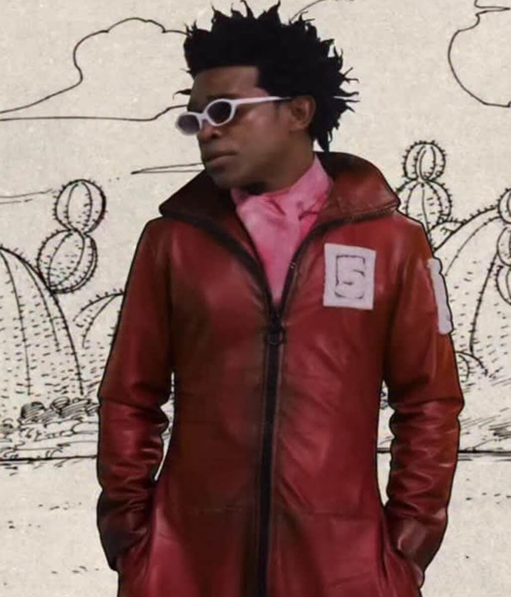 Mr.5 One Piece Season 02 Maroon Leather Coat