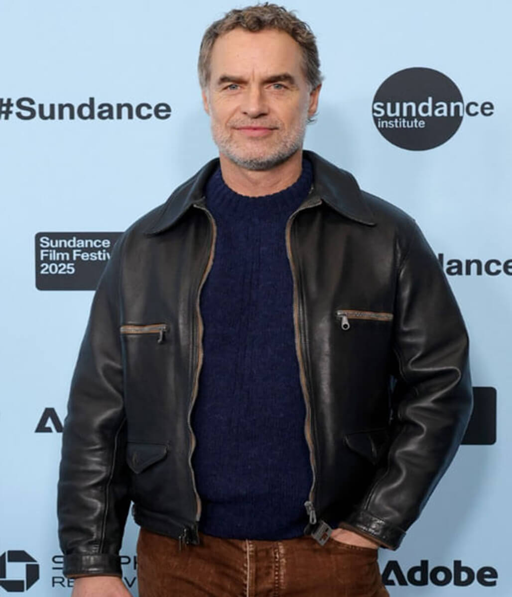 Murray Bartlett Opus 2025 Stan Sullivan Leather Jacket