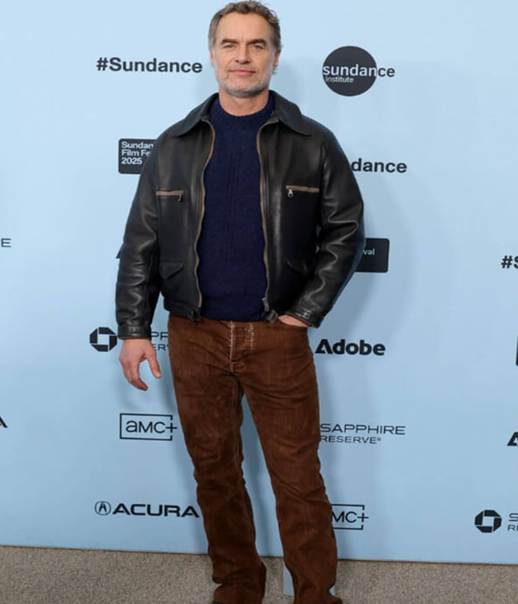 Murray Bartlett Opus 2025 Stan Sullivan Leather Jacket