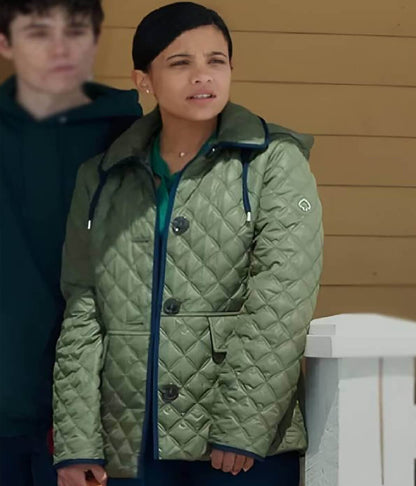 My Life with the Walter Boys Jackie Howard Green Jacket
