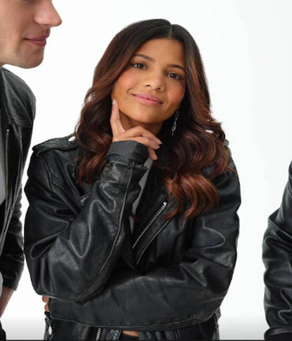My Life with the Walter Boys Jackie Howard Leather Jacket