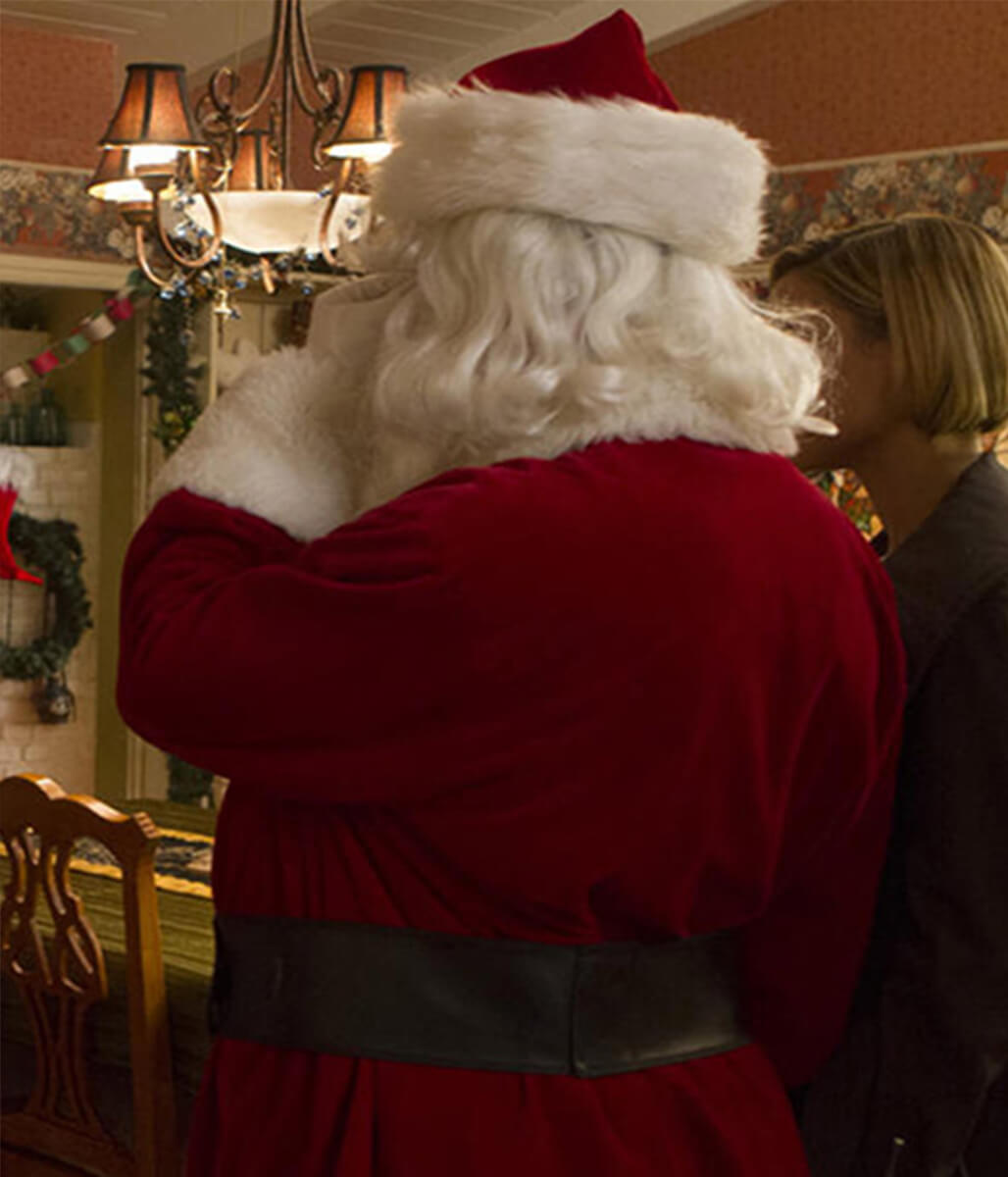 My Santa Matthew Lawrence Christmas Red Velvet Coat