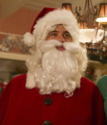 My Santa Matthew Lawrence Christmas Red Velvet Coat