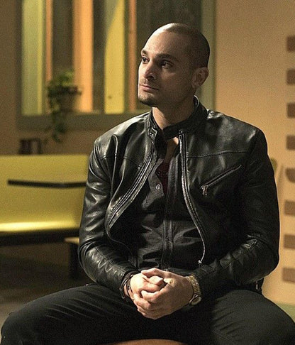 Nacho Varga Better Call Saul Black Leather Jacket