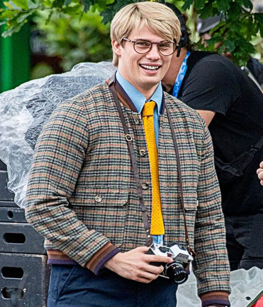 Nicholas Galitzine Three Bags Full A Sheep Detective Brown Plaid Jacket