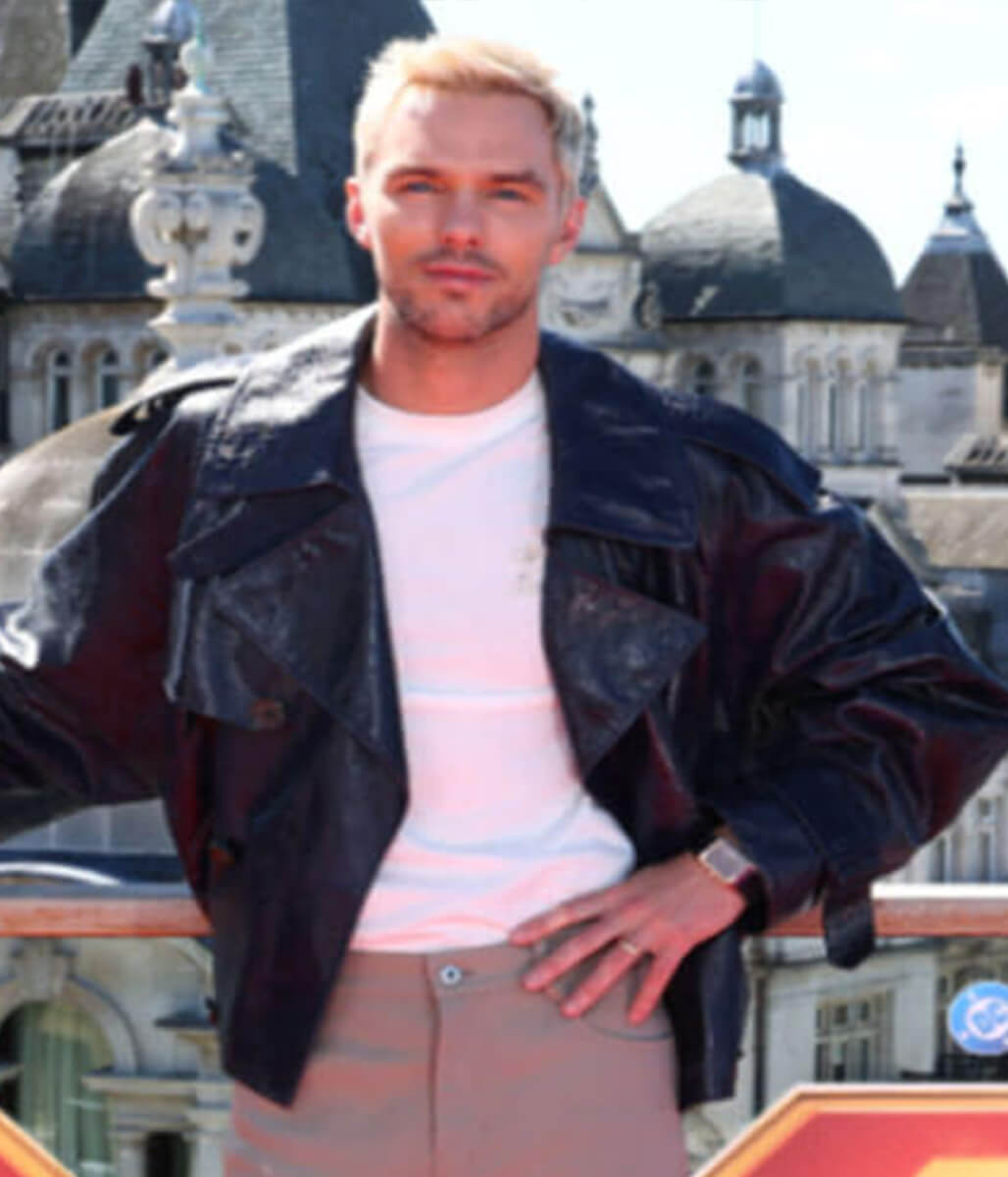 Nicholas Hoult Superman 2025 Lex Luthor Black Jacket