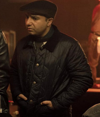Nick Mohammed Deep Cover 2025 Hugh Blue Jacket