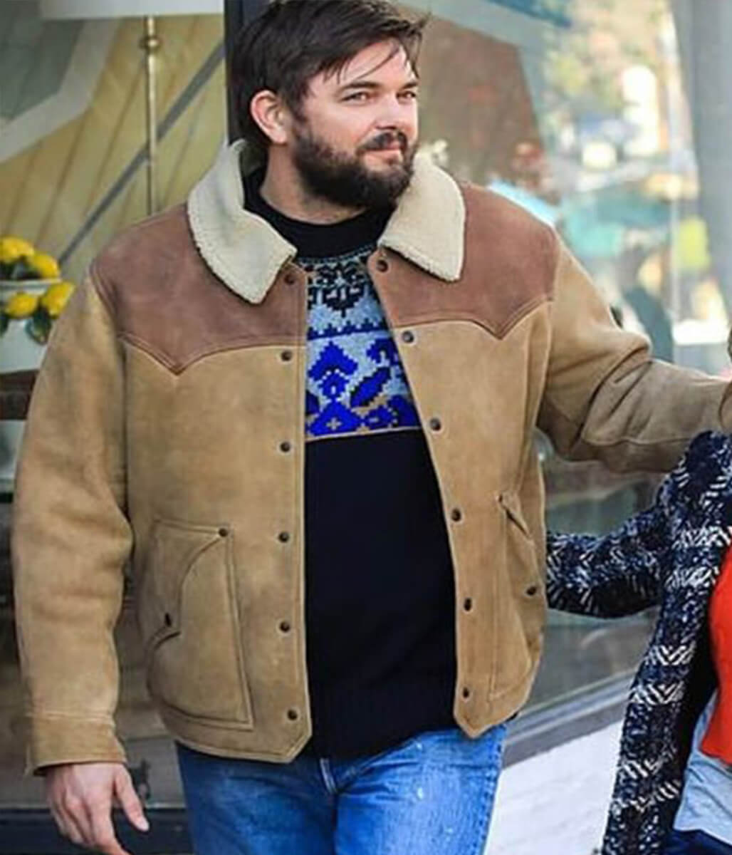 Nick Thune Love Life Brown Suede Jacket
