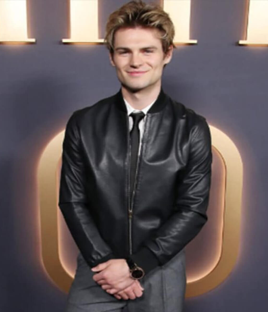 Noah LaLonde My Life with the Walter Boys Black Bomber Jacket