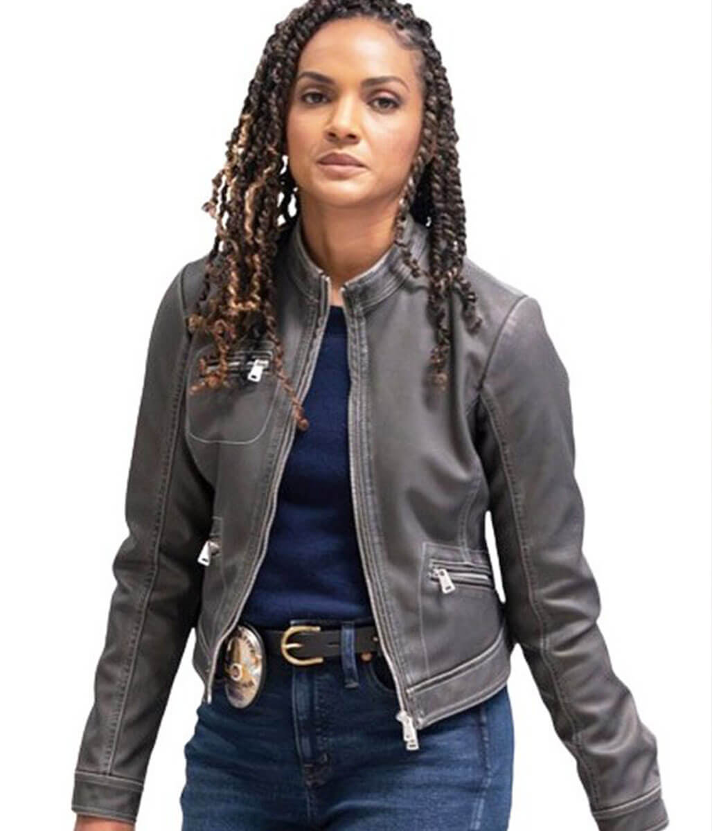 Nyla Harper The Rookie Grey Jacket