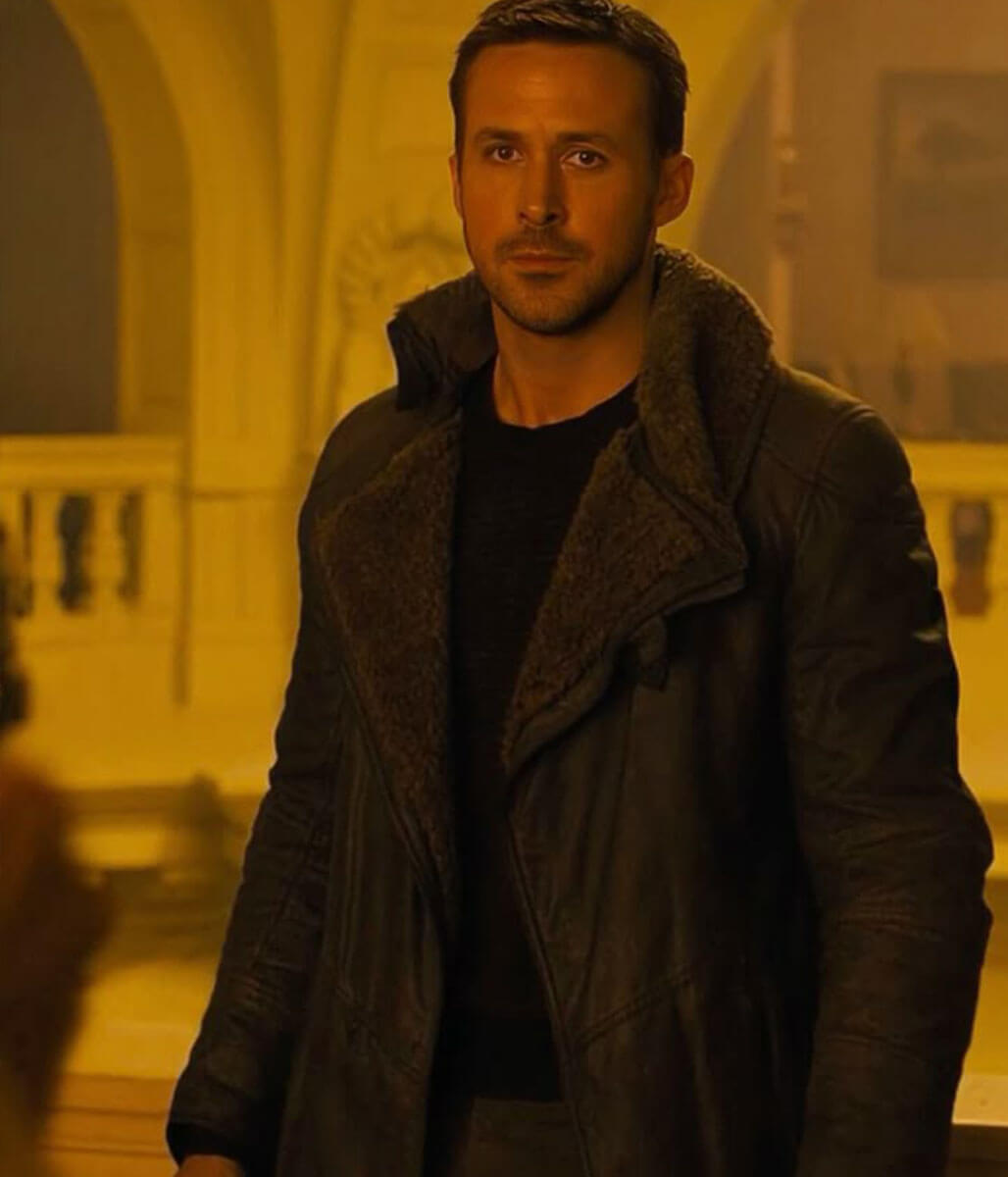 Officer K Blade Runner 2049 Green Cotton Trench Coat