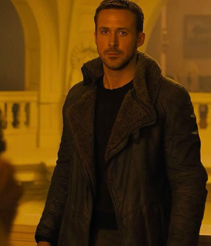 Officer K Blade Runner 2049 Green Cotton Trench Coat