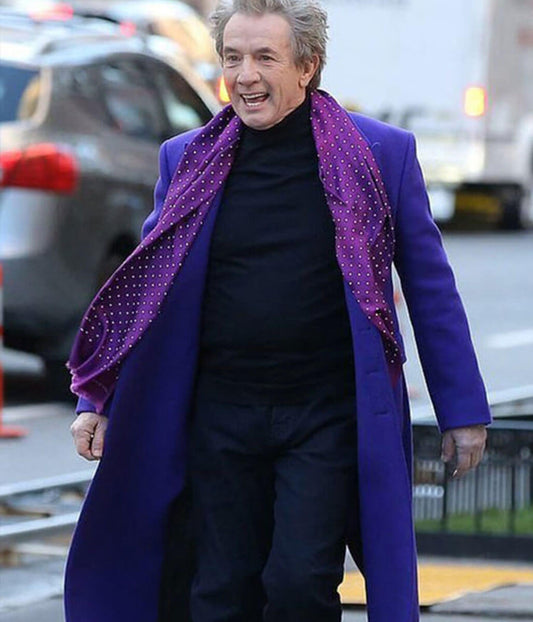 Oliver Putnam Only Murders in the Building Purple Coat