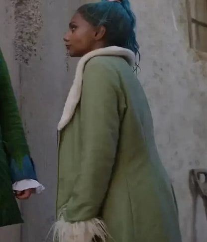 One Piece Season 02 Princess Vivi Green Cotton Coat