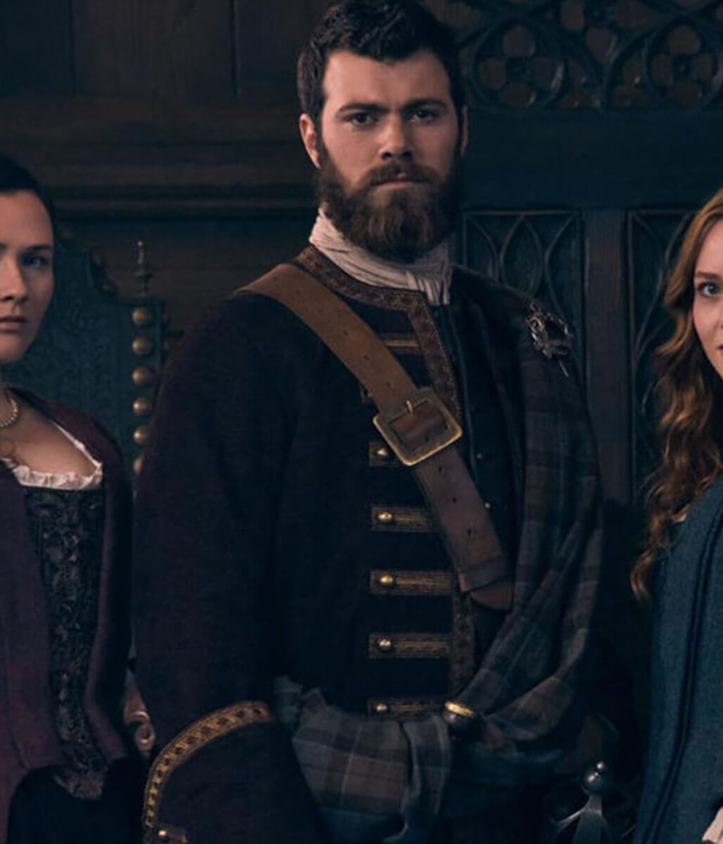 Outlander Blood of My Blood S01 Dougal MacKenzie Military Jacket