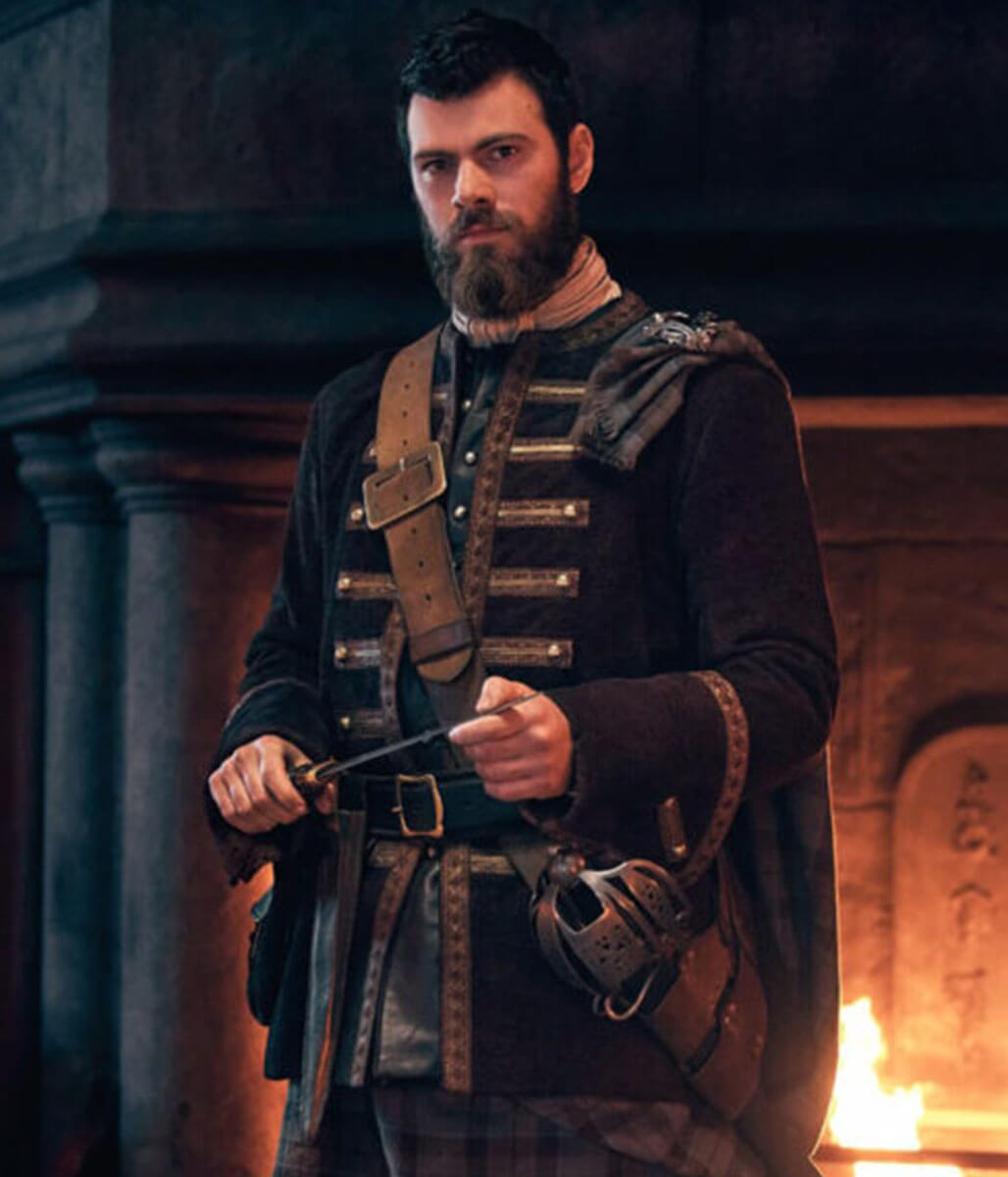 Outlander Blood of My Blood S01 Dougal MacKenzie Military Jacket