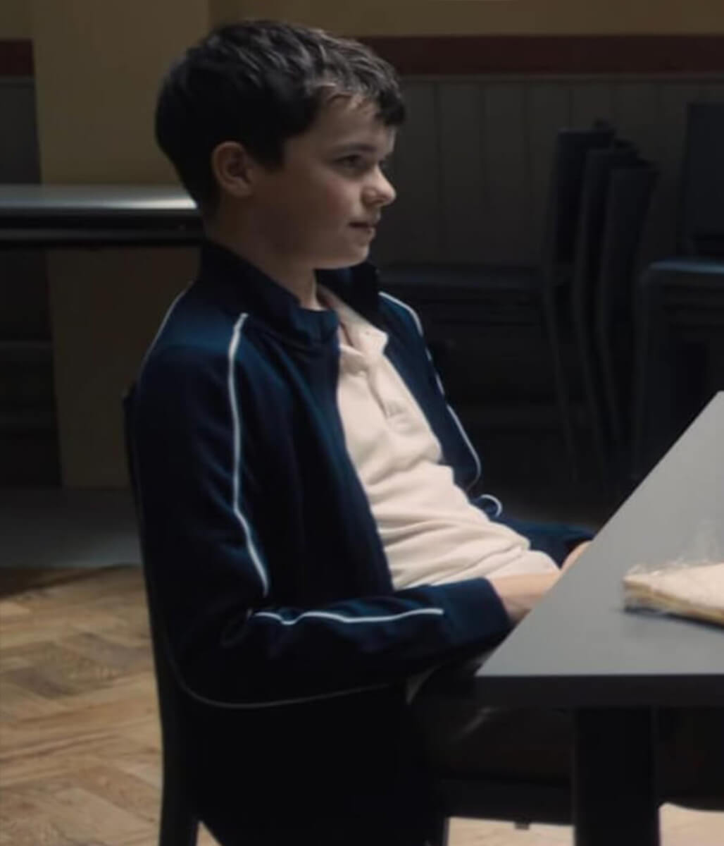 Owen Cooper Adolescence 2025 Jamie Miller Blue Jacket