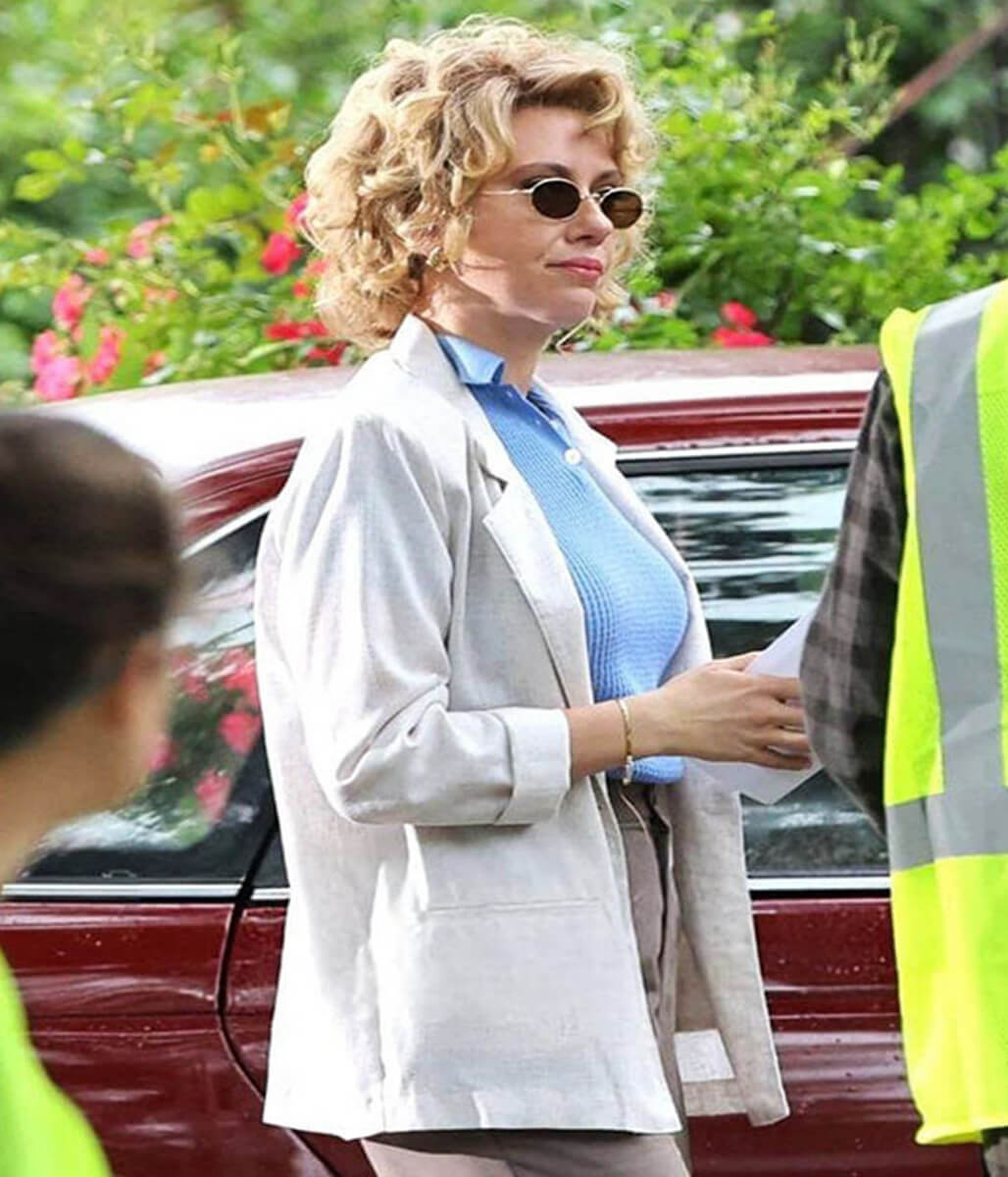 Paper Tiger 2026 Scarlett Johansson Cotton Blazer