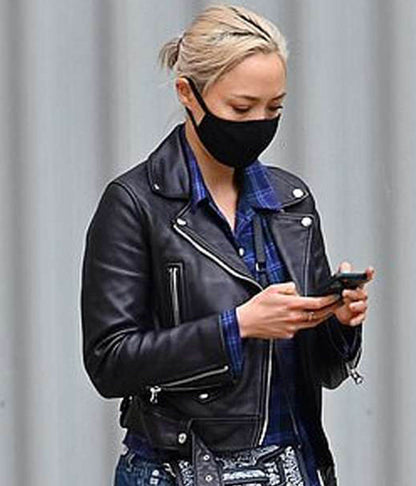 Paris Mission Impossible 7 Black Leather Jacket